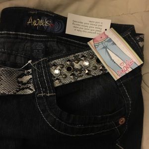 Angel Jeans Sz 16 Boot Cut NWT